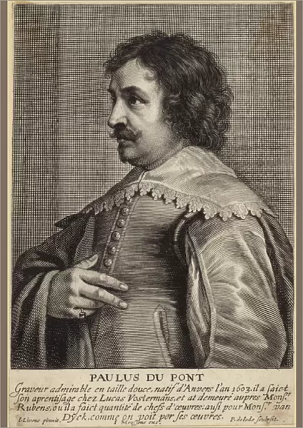 Portrait of Paulus Du Pont (engraving)