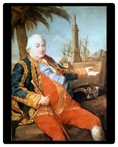 Portrait of the Knight Pierre Andre de Suffren of Saint Tropez (Saint-Trophez)