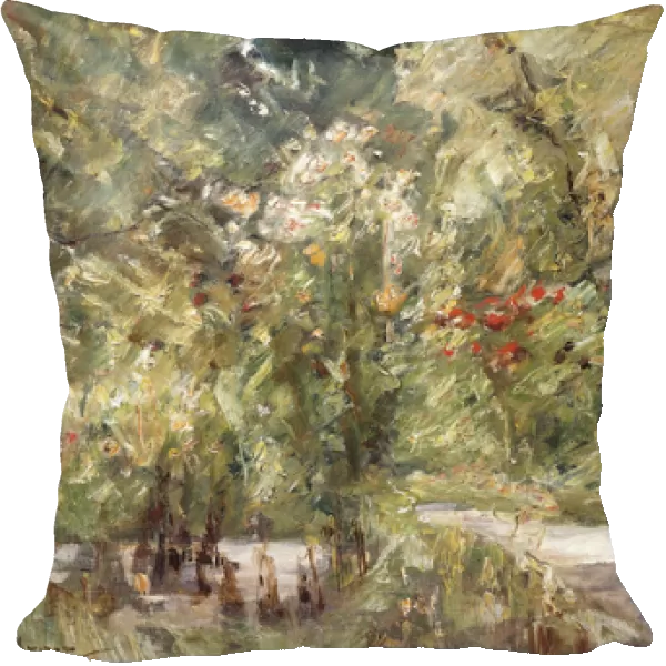Garden by the Wansee; Wanseegarten, c. 1928-39 (oil on canvas)