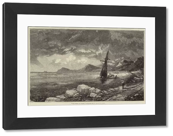The Wind on Shore (engraving)