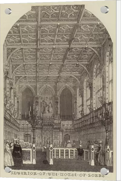 Interior of the House of Lords (engraving)