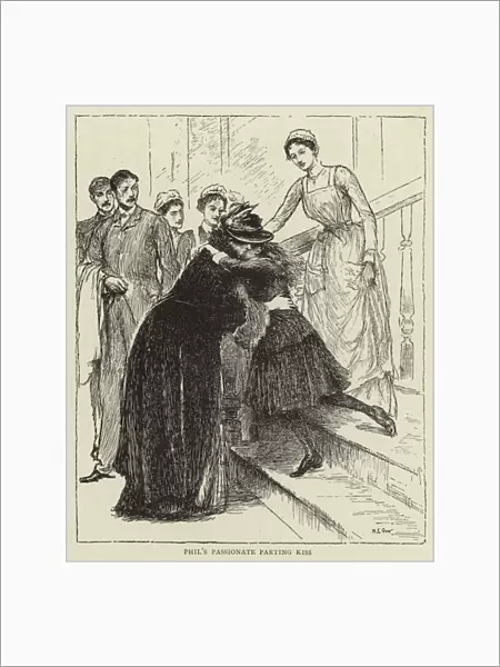 Illustration for The Story of a Nurse, by Honnor Morten (engraving)
