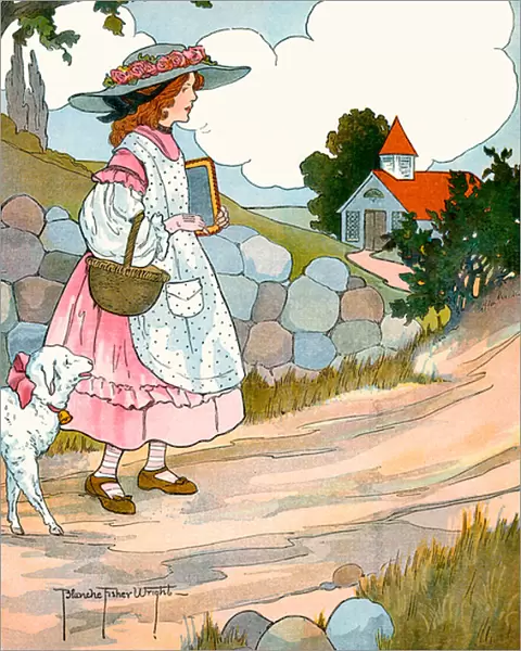 Mary Had a Little Lamb, by Blanche Fisher Wright