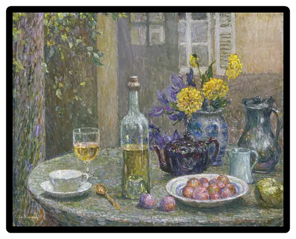 Yellow Dahlias; Les Dahlias Jaunes, 1925 (oil on canvas)