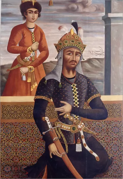 Portrait of Afrasiyab, King of Turan, c. 1803-4 (oil on canvas)