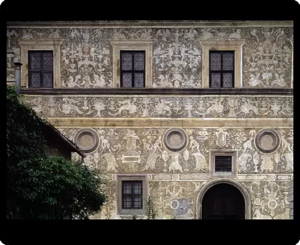Facade of the Pinacoteca comunale (Palazzo Vitelli alla Cannoniera), 16th century