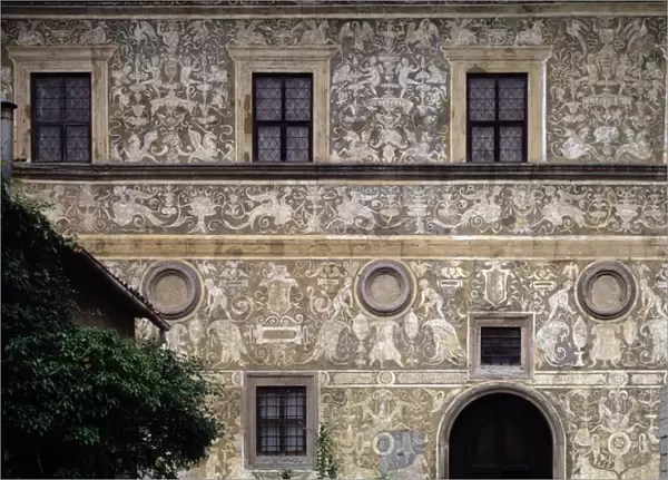Facade of the Pinacoteca comunale (Palazzo Vitelli alla Cannoniera), 16th century