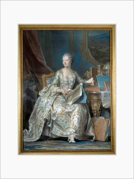 Portrait of Jeanne Antoinette Poisson, Marquise of Pompadour