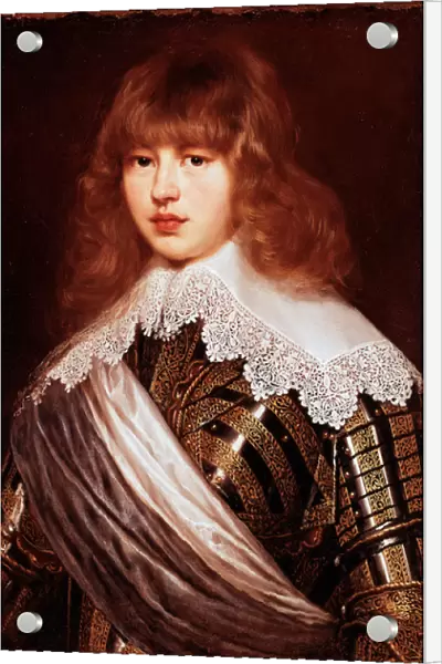 Portrait of Prince Valdemar Christian of Denmark Painting by Justus Sustermans (1597-1681