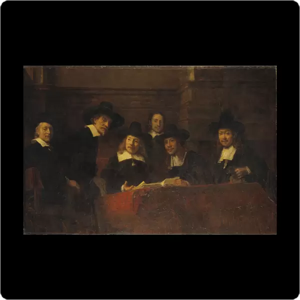 Staalmeesters, After Rembrandt, 1876-77 (oil on canvas)
