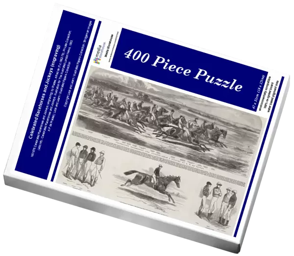 Celebrated Racehorses and Jockeys (engraving)