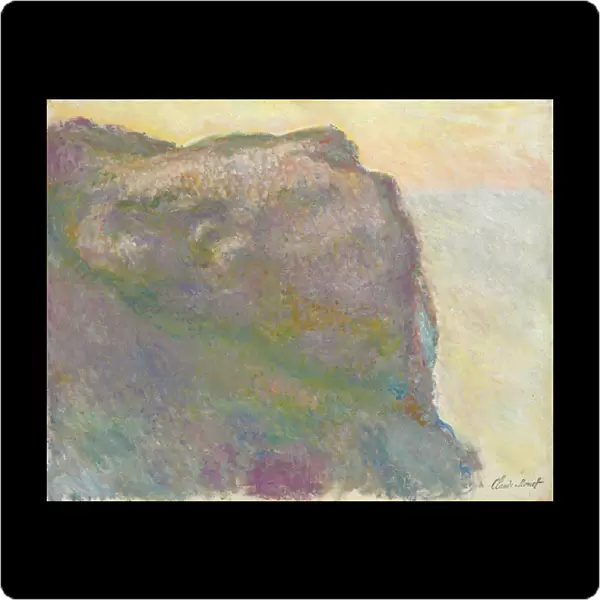 On the Cliff, Petit D Ailly; Sur la falaise, au Petit Ailly, 1896 (oil on canvas)