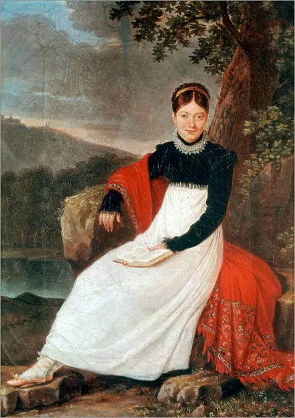 Portrait of Caroline Bonaparte, 1813 (oil on canvas)