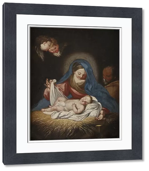 La Nativite - Nativity, by Maratta (Maratti), Carlo (1625-1713). Oil on canvas