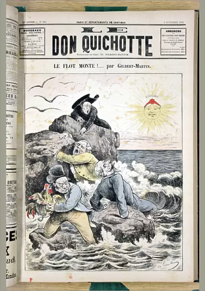 Cover of 'The Don Quixote', number 589, Satirique en Couleurs
