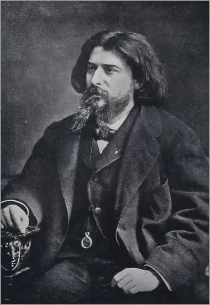 Alphonse Daudet (b  /  w photo)