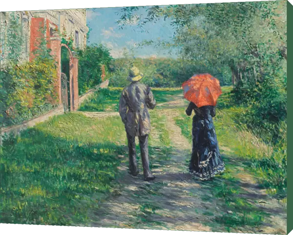 The Path Uphill, 1881 (oil on canvas)