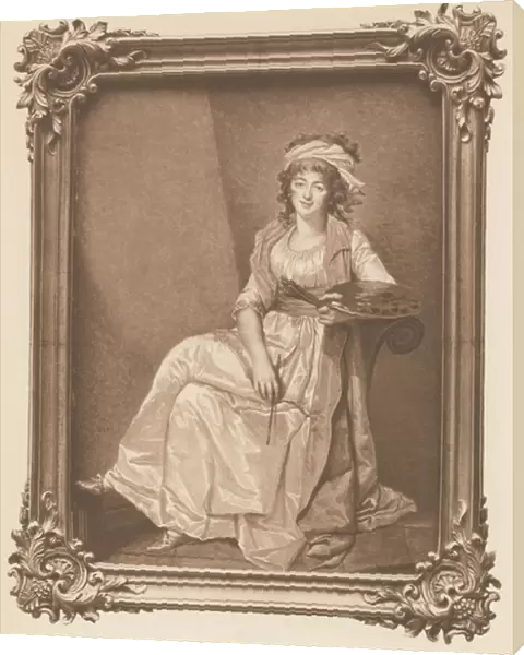Madame Vigee Le Brun (litho)