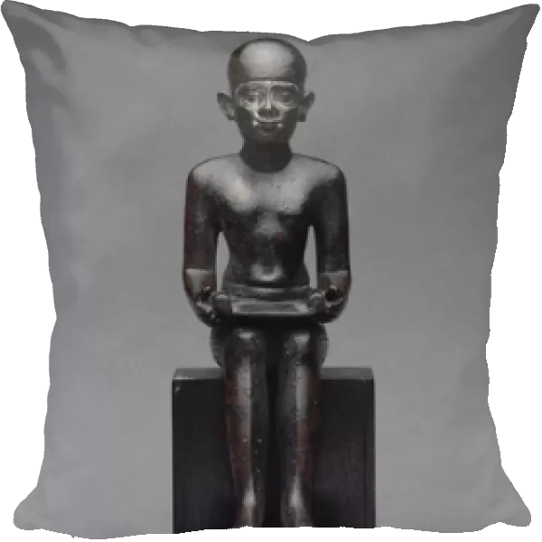 Figure of Imhotep (c. 2635-2595 BC) Late Period (bronze)