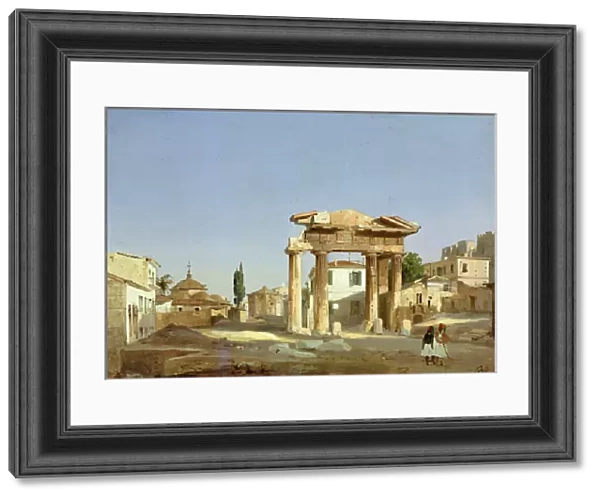 The Gate of Agora in Athens, 1843