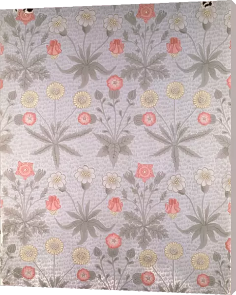 Daisy wallpaper design, from a folio of designs by William Morris, 1864