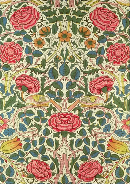 Rose, 1883 (printed cotton)
