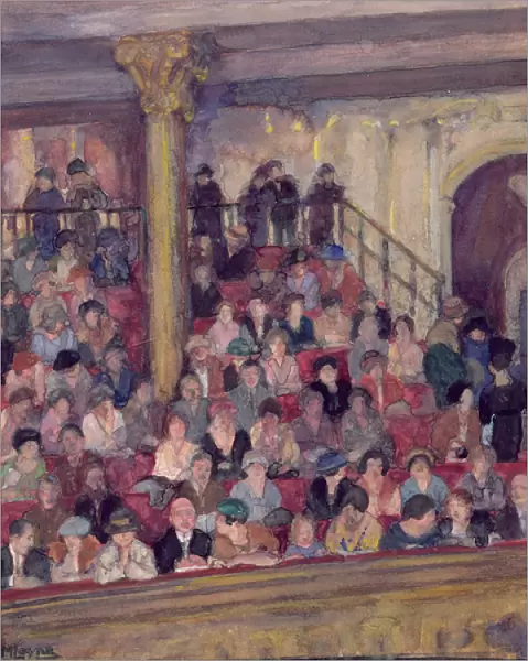 The Upper Circle (w  /  c on paper)