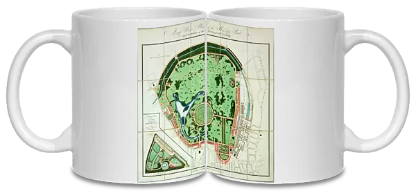 Moggs New Plan of the Regents Park and Garden of the Zoological Society, pub