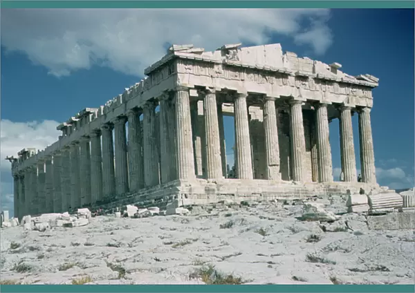 The Parthenon, built 447 BC-432 BC (photo)