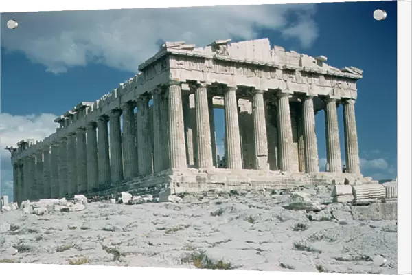 The Parthenon, built 447 BC-432 BC (photo)
