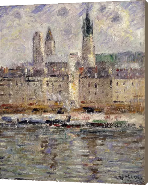 View of Rouen; Vue de Rouen, 1927 (oil on canvas)