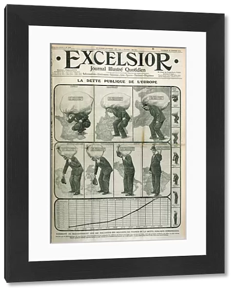 Europes Public Debt, cover of Excelsior magazine