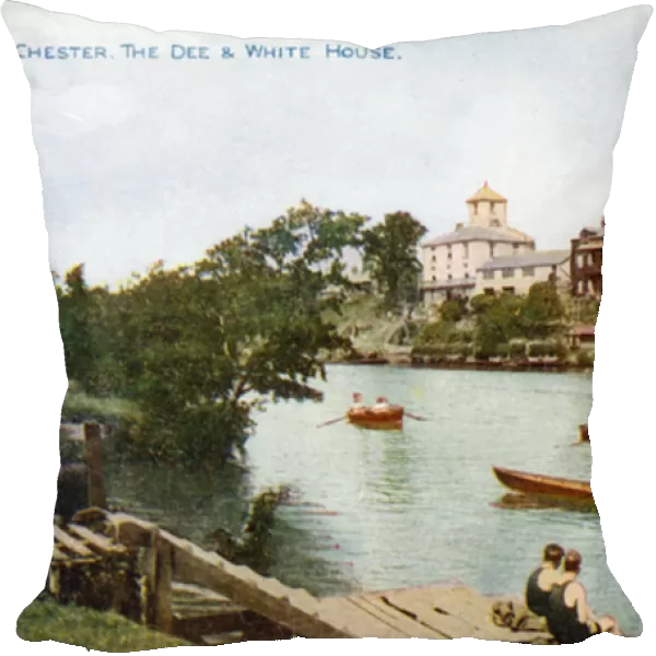 Chester, The Dee and White House (colour photo)