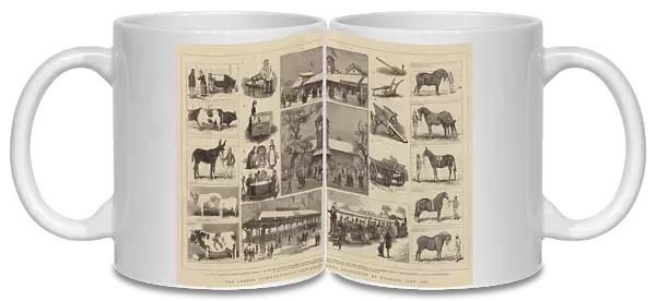 The London International Agricultural Exhibition at Kilburn, July 1879 (engraving)
