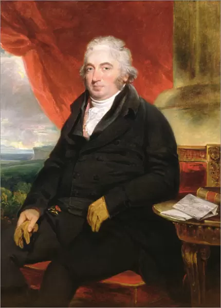 Portrait of John Fuller (1757-1834) (oil on canvas)