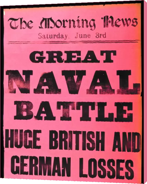 Front page of The Morning News, 3rd June 1816 (print)