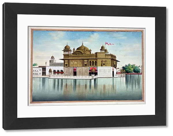 The Golden Temple at Amritsar, from The Kingdom of the Punjab, its Rulers and Chiefs