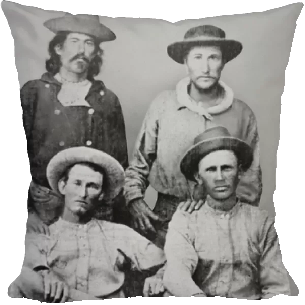 Pony Express Riders, c. 1860 (b  /  w photo)