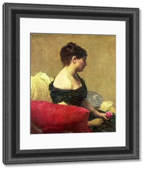 Portrait of Madame Maitre (oil on canvas)