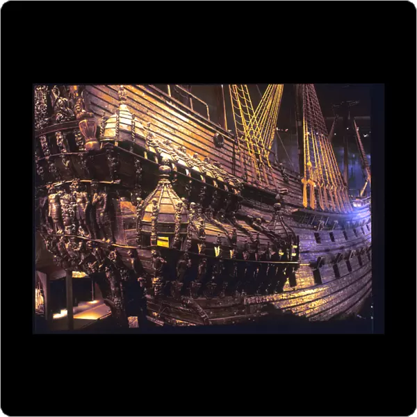 Vasa Warship (mixed media)