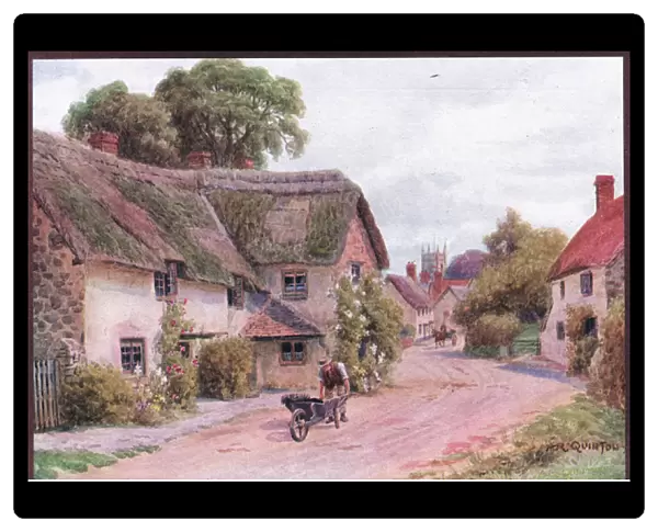Carhampton, Somerset, from The Cottages and the Village Life of Rural England published