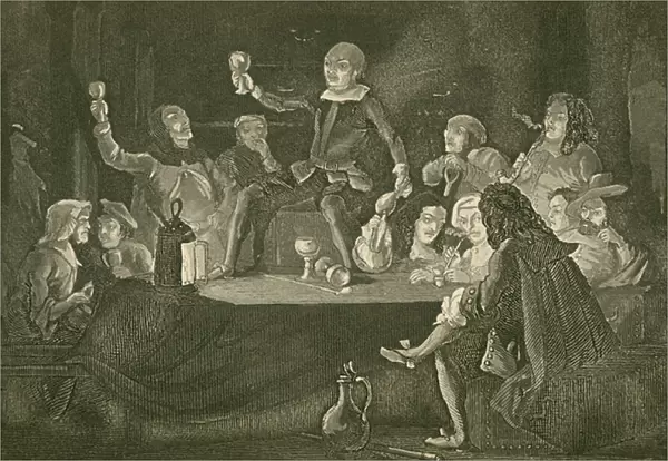 The Coffin Makers Carousal (engraving)