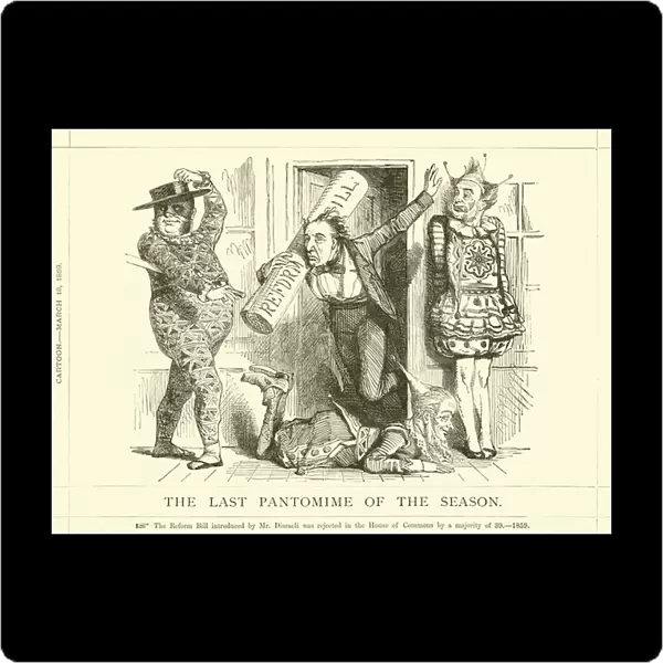 The Last Pantomime of the Season (engraving)