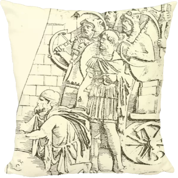 Roman trumpeters (engraving)