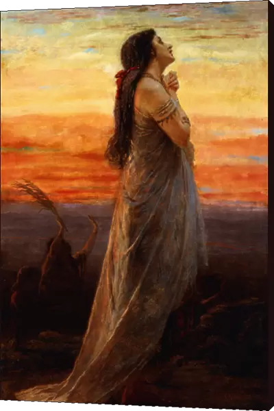 The Lament of Jephthahs Daughter, 1871 (oil on canvas)