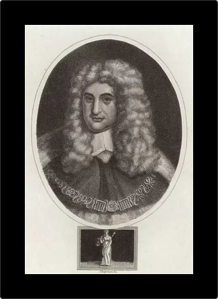 Portrait of Lord Chief Justice Holt (engraving)