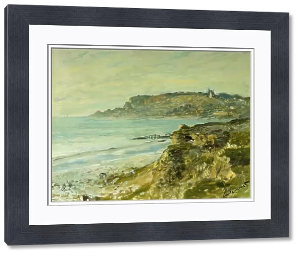 The Cliffs at Sainte-Adresse; La Falaise de Saint Adresse, 1873 (oil on canvas)
