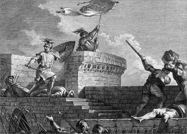 Third Crusade, 1190: capture of the city of Messina (Sicily)