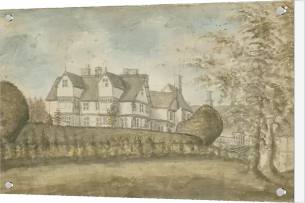 Eccleshall - Biana Hall: water colour painting, nd [1795] (painting)