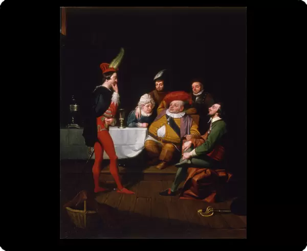 Falstaff Enacting Henry IV, c. 1834 (oil on canvas)